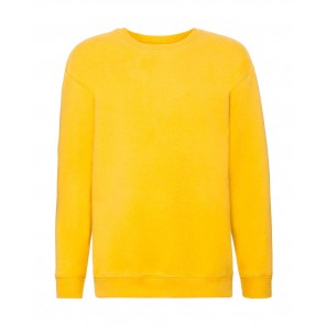 Fruit of the Loom Kids' Premium Set-In Sweat - Sunflower - 128(7-8)