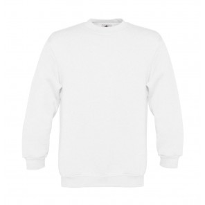 B&C Set In/kids Sweat - White - 12/14(152/164)