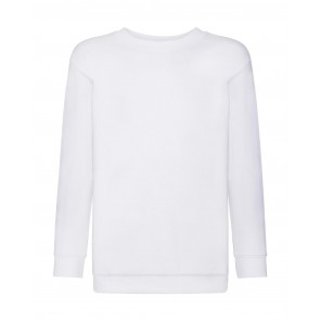Fruit of the Loom Kids' Classic Set-In Sweat - White - 116(5-6)
