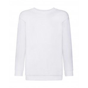 Fruit of the Loom Kids' Classic Set-In Sweat - White - 152(12-13)