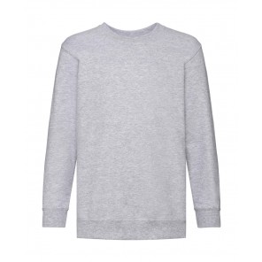 Fruit of the Loom Kids' Classic Set-In Sweat - Heather Grey - 140(9-11)