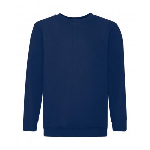 Fruit of the Loom Kids' Classic Set-In Sweat - Navy - 104(3-4)