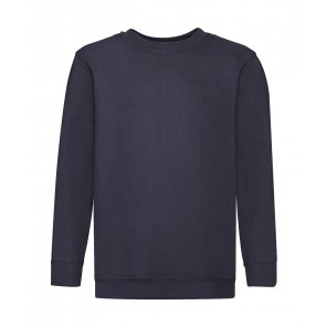Fruit of the Loom Kids' Classic Set-In Sweat - Deep Navy - 104(3-4)