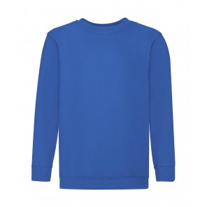 Fruit of the Loom Kids' Classic Set-In Sweat - Royal Blue - 152(12-13)
