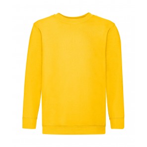 Fruit of the Loom Kids' Classic Set-In Sweat - Sunflower - 152(12-13)