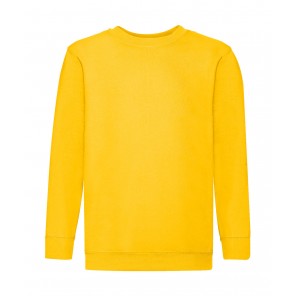 Fruit of the Loom Kids' Classic Set-In Sweat - Sunflower - 164(14-15)