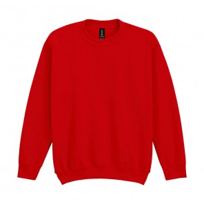 Gildan Heavy Blend Youth Crewneck Sweat - Red - XS(104/110)