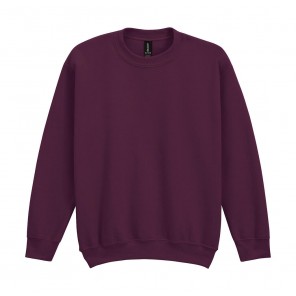 Gildan Heavy Blend Youth Crewneck Sweat - Maroon - XS(104/110)