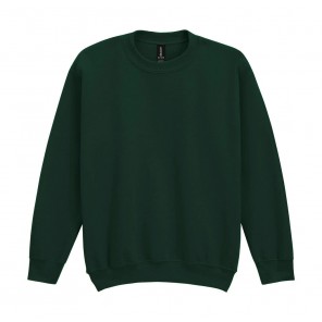 Gildan Heavy Blend Youth Crewneck Sweat - Forest Green - L(164)