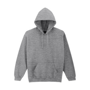 Gildan Heavy Blend Adult Hooded Sweatshirt - Grey - S