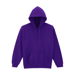 Gildan Heavy Blend Adult Hooded Sweatshirt - Purple - M