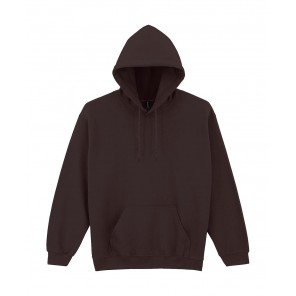 Gildan Heavy Blend Adult Hooded Sweatshirt - Dark Chocolate - M