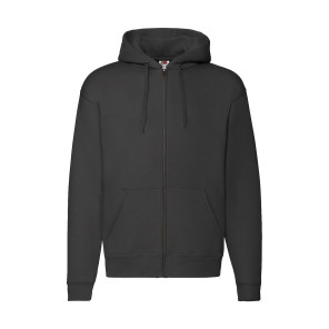 Fruit of the Loom Premium Hooded Zip Sweat - Black - 3XL