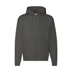 Fruit of the Loom Premium Hooded Zip Sweat - Charcoal - M