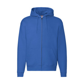 Fruit of the Loom Premium Hooded Zip Sweat - Blue - S