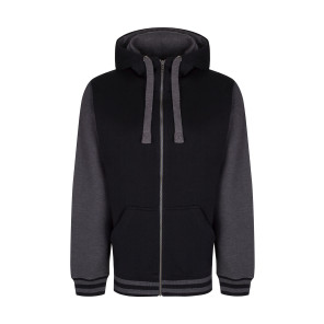 FDM Active Zip Hoodie - Dark Grey - XL