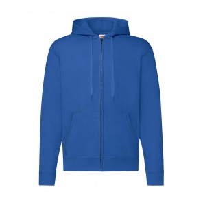 Fruit of the Loom Classic Hooded Sweat Jacket - Royal Blue - M