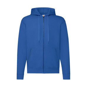 Fruit of the Loom Classic Hooded Sweat Jacket - Blue - XL