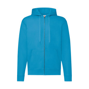 Fruit of the Loom Classic Hooded Sweat Jacket - Blue - XL