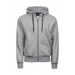 Tee Jays Fashion Full Zip Hood - Heather Grey - 3XL