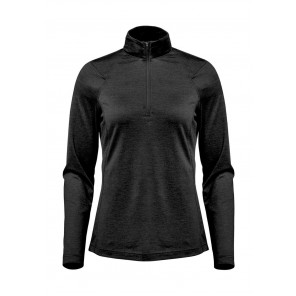 Stormtech Women's Milano 1/4 Zip Pullover - Black - XS