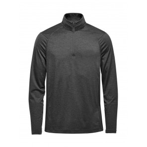 Stormtech Milano 1/4 Zip Pullover - Charcoal Heather - L