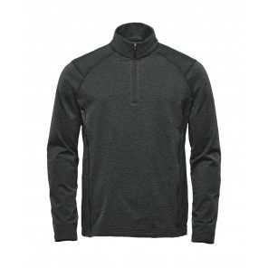 Stormtech Mens Treeline 1/4 Zip Pullover - Black Heather - 3XL