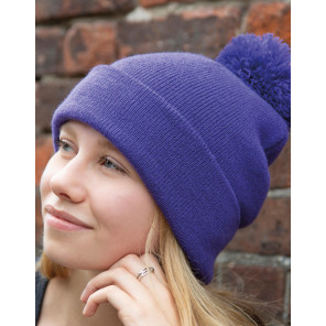 Result Winter Essentials Pom Pom Beanie