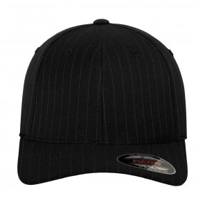 Flexfit Pinstripe Cap - Black/White - L/XL