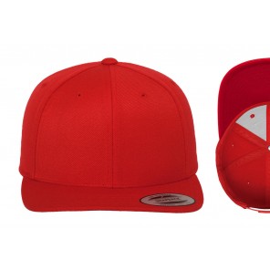 Classics Classic Snapback Cap - Red - ONE SIZE