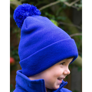 Result Winter Essentials Junior Pom Pom Beanie