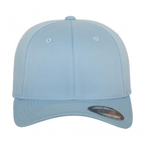 Flexfit Wooly Combed Cap - Carolina Blue - S/M(54-58cm)