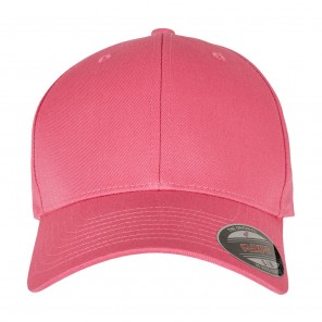 Flexfit Wooly Combed Cap - Dark Pink - XS/S(53-57cm)
