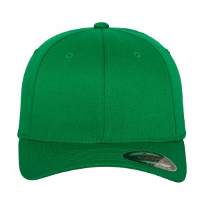 Flexfit Wooly Combed Cap - Pepper Green - S/M(54-58cm)