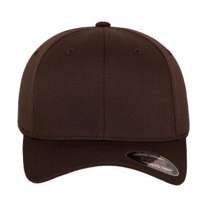 Flexfit Wooly Combed Cap - Brown - S/M(54-58cm)