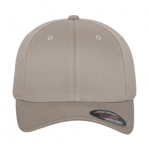 Flexfit Wooly Combed Cap - Silver - S/M(54-58cm)