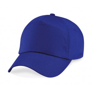 Beechfield Junior Original 5 Panel Cap - Bright Royal - OneSize