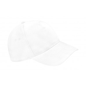 Beechfield Ultimate 5 Panel Cap - White - OneSize
