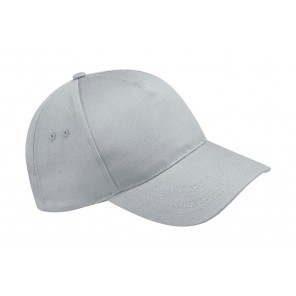 Beechfield Ultimate 5 Panel Cap - Light Grey - OneSize