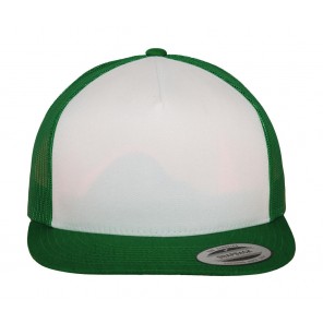 Classics Classic Trucker Cap - Kelly/White/Kelly - OneSize