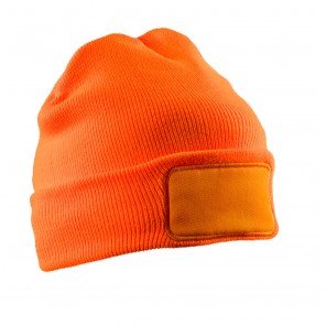 Result Winter Essentials Double Knit Thinsulate™ Printers Beanie - Fluorescent Orange - OneSize