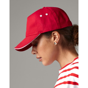 Beechfield Ultimate 5 Panel Cap - Sandwich Peak