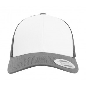 Classics Retro Trucker Colored Front - Dark Grey/White/Dark Grey - OneSize