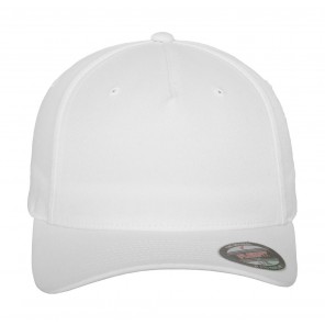 Flexfit Fitted Baseball Cap - White - S/M