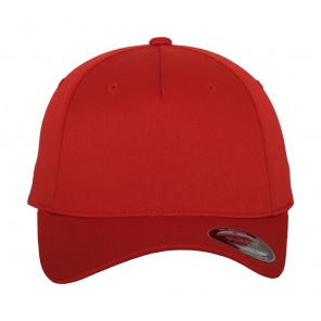 Flexfit Fitted Baseball Cap - Red - S/M