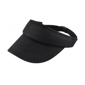 Beechfield Sports Visor - Black - OneSize