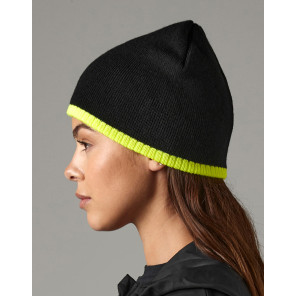 Beechfield Two-Tone Beanie Knitted Hat