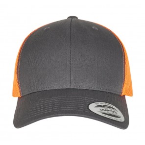 Classics Retro Trucker 2-Tone - Charcoal/Neon Orange - OneSize