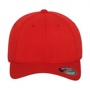 Flexfit Double Jersey Cap - Red - L/XL