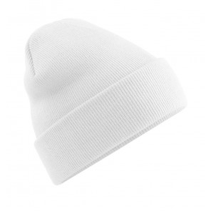 Beechfield Original Cuffed Beanie - White - OneSize